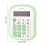 AuroraX Small Desk Calculator Cute Office Basic Calculator,Electric Standard 4 Function Calculator Study College Learning Supplies 3