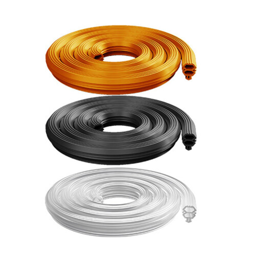 Window Insulation Strips Window Seal Card Slot-Large black 1