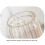 Decorative Stripe Sealed Glass Container and Spoon High-600ml 6