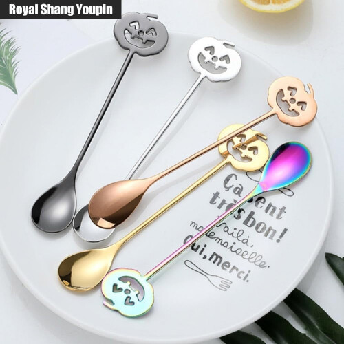 Pumpkin Stainless Steel Spoon Set (5 pcs) 1
