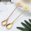 Pumpkin Stainless Steel Spoon Set (5 pcs) 5