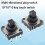 Compact Reset Button Tactile Switches DIP 5 Five Way Switches 2