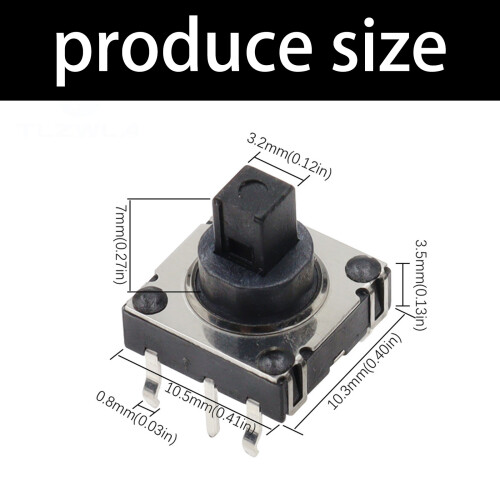 Compact Reset Button Tactile Switches DIP 5 Five Way Switches 2
