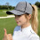 Sweat Absorbent Baseball Cap With Ponytail Slot-Silver 6
