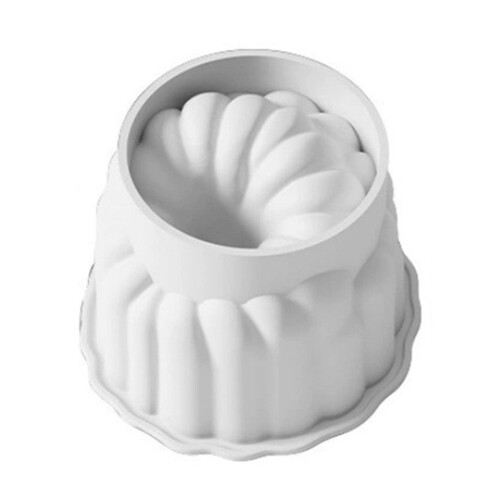 Silicone Dessert Molds with Raspberry Fruit Design-White