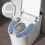Toiletbetræk med håndtag, blødt, åndbart, vaskbart 7