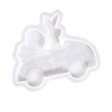 Easter Rabbit Bike Carrot Silicone Molds For Handmade-A03