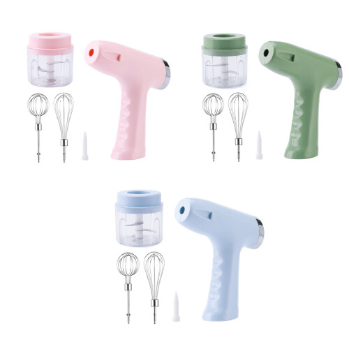 Handheld Tool For Dough And Food Items Electric Eggs-Blue 1