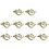 10Pcs Musical Instrument Theme Pendant Plastic Miniature-Bstyle 1