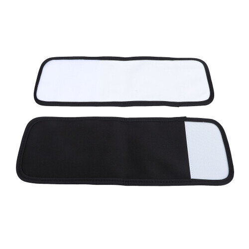 Organic Castor Oil Foot Pack Reusable Wraps, Black, 1 Pair 1