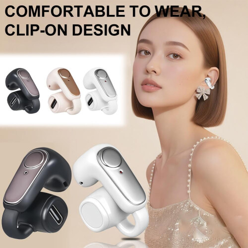 Auricolari Bluetooth wireless monoauricolari con clip. 2