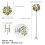 Garden and Patios Decorative Wind Spinner with Iron Flower 3