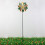 Garden and Patios Decorative Wind Spinner with Iron Flower 7