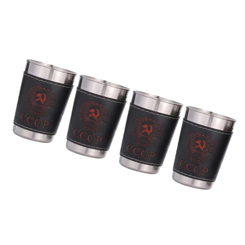 Insulated Vodka Shot Glasses Double Layer Design Nonrust-180ML