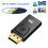 Προσαρμογέας 4K DP σε HDMI, Αρσενικό σε Θηλυκό, Επιχρωμιωμένος, Λειτουργία 4