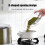 6-Compartment Rotating Grain Dispenser 10L 5