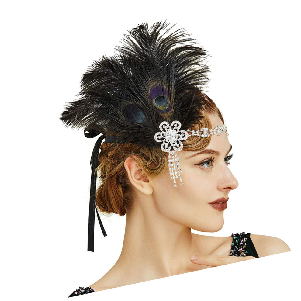 Practical Feather Headbands Metal Construction Fade-SS2