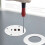 Integrert bordlader med USB- og type C-utganger, rund innebygd montering 3
