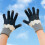 Women's Windproof Knit Gloves with Flower Pattern 6
