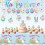 Easter Event & Party Supplies,Easter Egg Banner Set Easter Decorations Tablecloths Cake Inserts 2