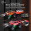 Voiture télécommandée tout-terrain à vitesse réglable, LED, amortisseurs et double commande 5