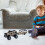 Carro RC Off-Road com Controle Bluetooth, Velocidade Ajustável e LEDs 8