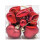 White Heart Ornaments 2x1.7 inch 24 pcs 5