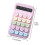 8-Digit Gradient Display Compact Calculator with LCD Screen for Financial Tasks and Everyday Calculations, Portable Design for Office and Study 4