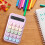 8-Digit Gradient Display Compact Calculator with LCD Screen for Financial Tasks and Everyday Calculations, Portable Design for Office and Study 3