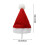 Weihnachtsmütze für Haustiere, Plüschtier, 3D-Design, Einheitsgröße 3