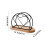 Iron Napkin Rack Vertical Modern Tabletop Holder 6.18 x 3.9 3