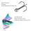 Esca artificiale da pesca swimbait multiarticolata, 10 cm, 15,6 g 8