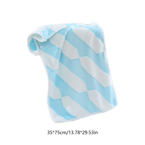 Πετσέτα μπάνιου πολυεστέρα φλις 75x35cm μαλακή απορροφητική 2