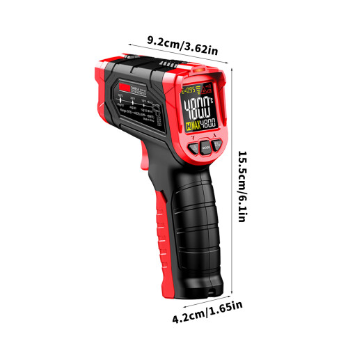 Weitbereichs-IR-Thermograph, der 50 C bis 680 C sofort mit-2 2