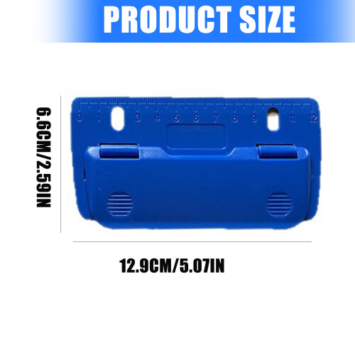 Handheld perforators voor 2-gaats binding, losbladig-Blauw 2