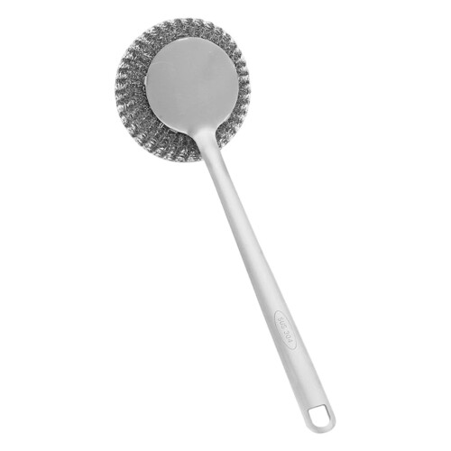 Ståluldsskrubber med langt skaft 1