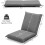 Mesh Floor Chair Adjustable 6-Position Folding Lazy Lounger 3