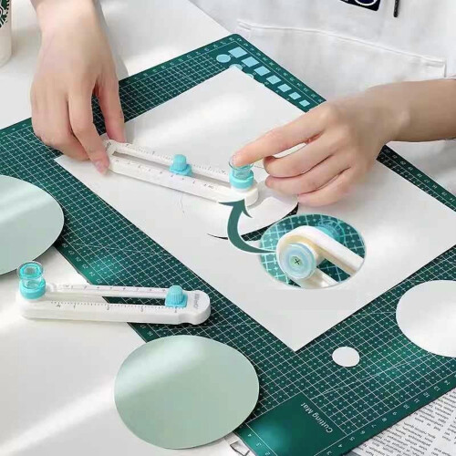 Cortador circular ajustável KW-TRIO para papel e tecido 1