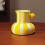 Stripete keramiske vaser – moderne minimalistisk design 2