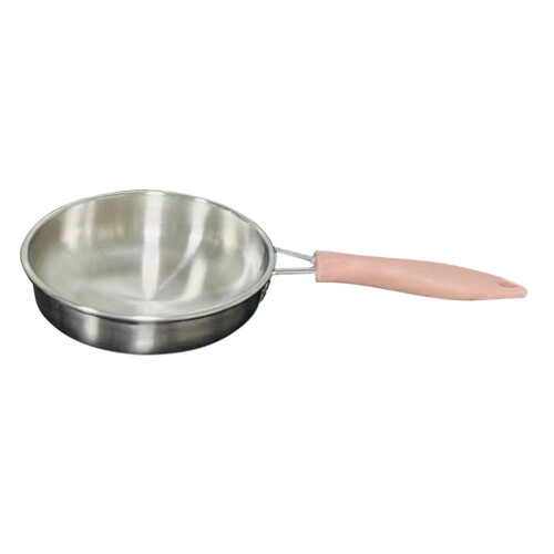 Pink nonstick stegepande og suppegryde i rustfrit stål 2