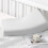 Disposable Pillow Protectors 2-Pack, Travel Size, for Hotel/Train Sleeper, Plastic Polyester, Individually Wrapped, White 5