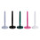 Simple Wood Vertical Tissue Holder Rack Tissue Stand-White 2