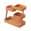 Rattan Countertop Storage Rack – 4-Tier Woven Basket 4