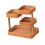 Rattan Countertop Storage Rack – 4-Tier Woven Basket 5