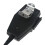 Microfone CB preto com conector de 4 pinos para rádios Cobra. 8