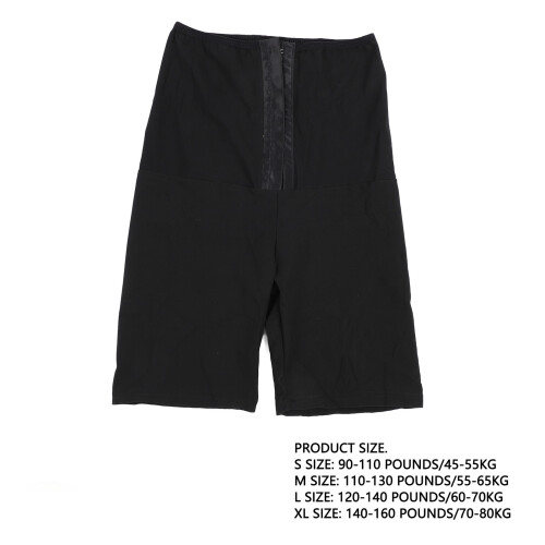 Sauna Sweat Shorts PU Leder Hohe Taille M 1