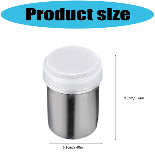 Compacts Portable Powder Shaker Portable Baking Powder Dispenser 2