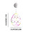 Easter LED Egg String Lights with Suction Cups, Battery-Powered, Warm White, Timer, Waterproof, Indoor/Outdoor Window Decor, Compatible with Easter 3