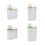 Multipurpose Household Storage Box Dog Cats-Matcha green 1.7L 2