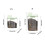 Multipurpose Household Storage Box Dog Cats-Matcha green 1.7L 4